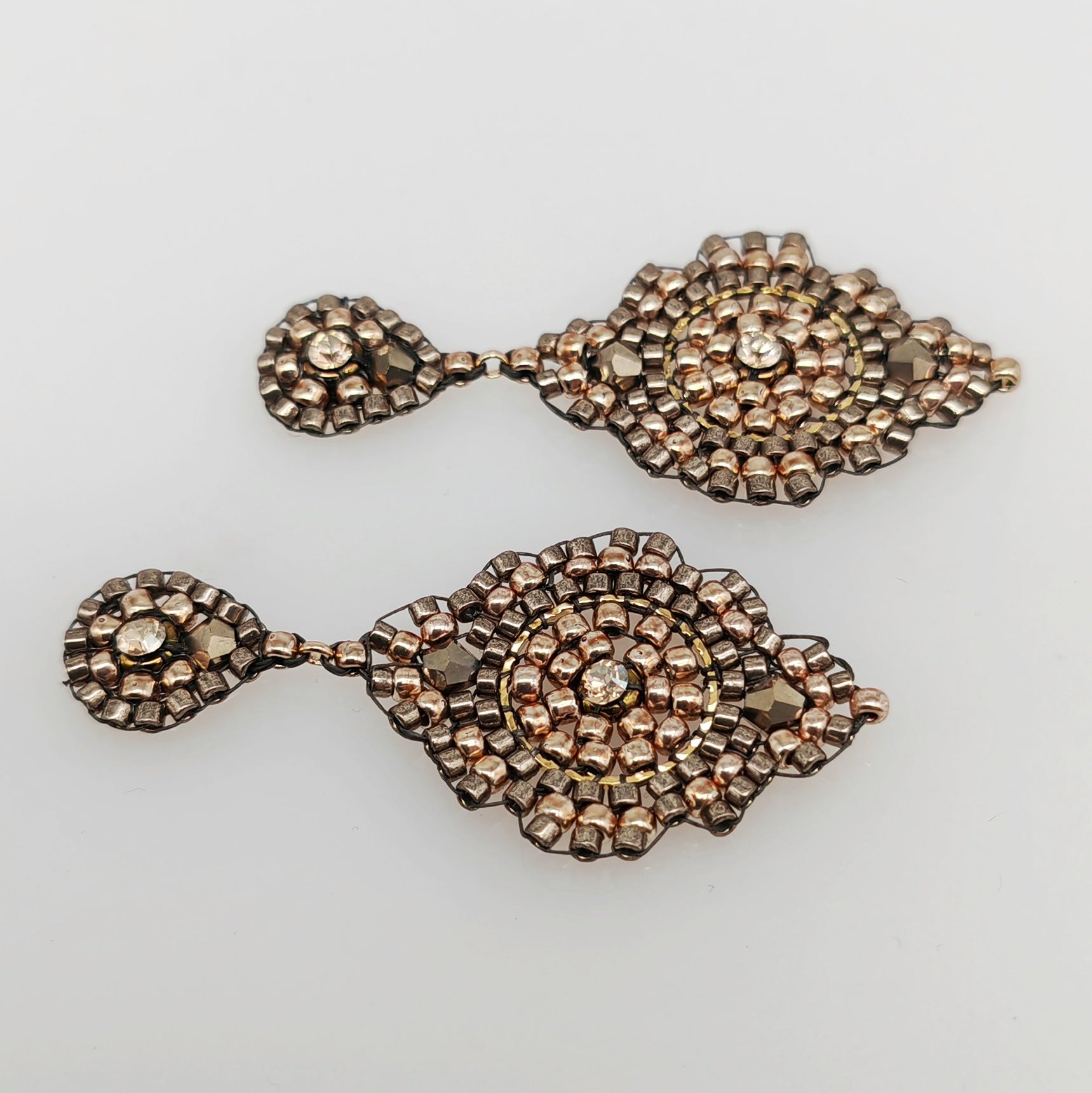 Ohrringe Keinblatt gold